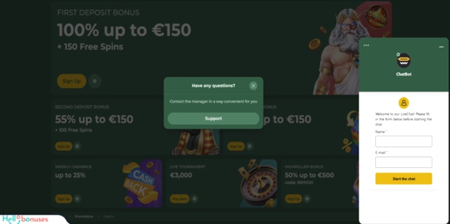 A13 Casino bonus
